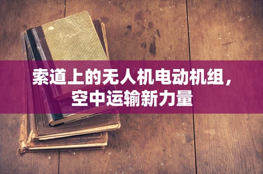 索道上的无人机电动机组，空中运输新力量