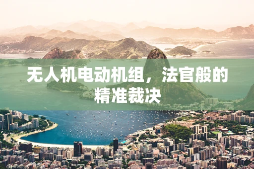 无人机电动机组，法官般的精准裁决