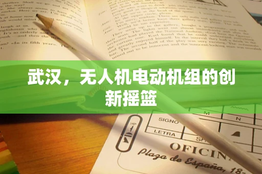 武汉，无人机电动机组的创新摇篮