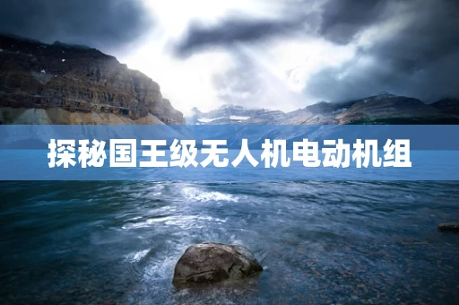 探秘国王级无人机电动机组