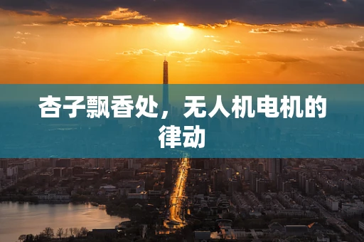 杏子飘香处，无人机电机的律动
