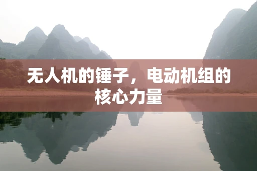 无人机的锤子，电动机组的核心力量