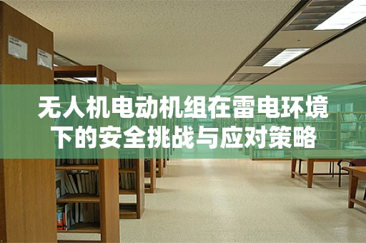 无人机电动机组在雷电环境下的安全挑战与应对策略
