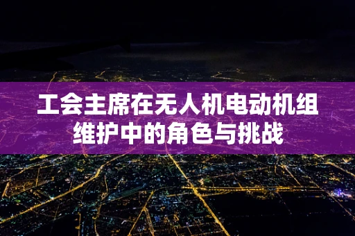 工会主席在无人机电动机组维护中的角色与挑战