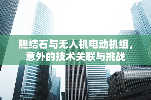 胆结石与无人机电动机组，意外的技术关联与挑战