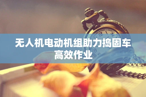 无人机电动机组助力捣固车高效作业