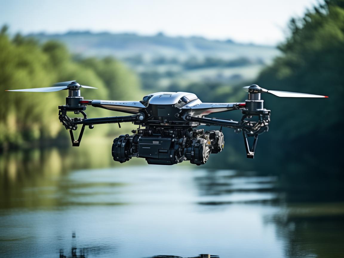 无人机电动机组助力水文学研究