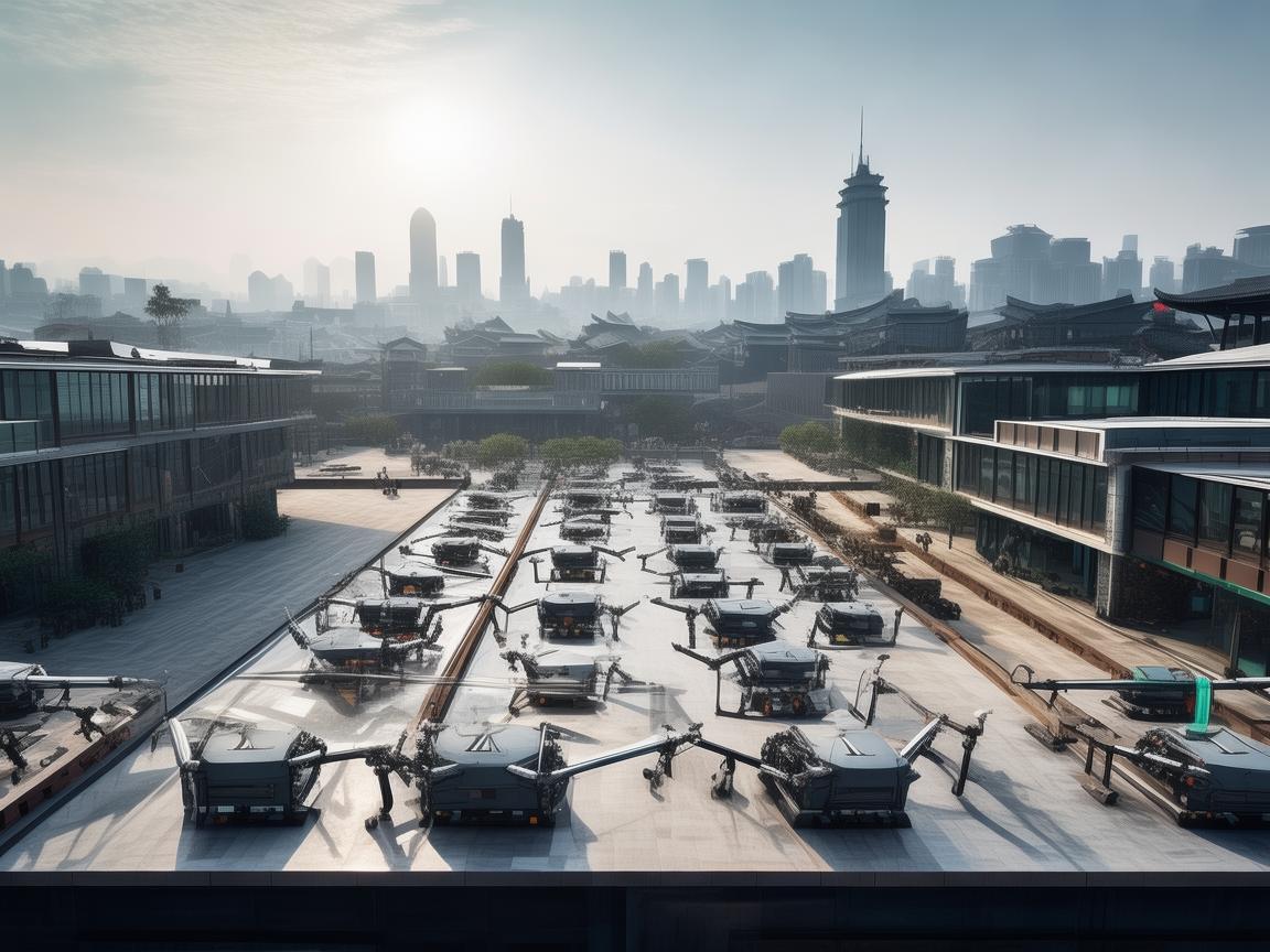 咸阳,无人机电动机组的创新摇篮