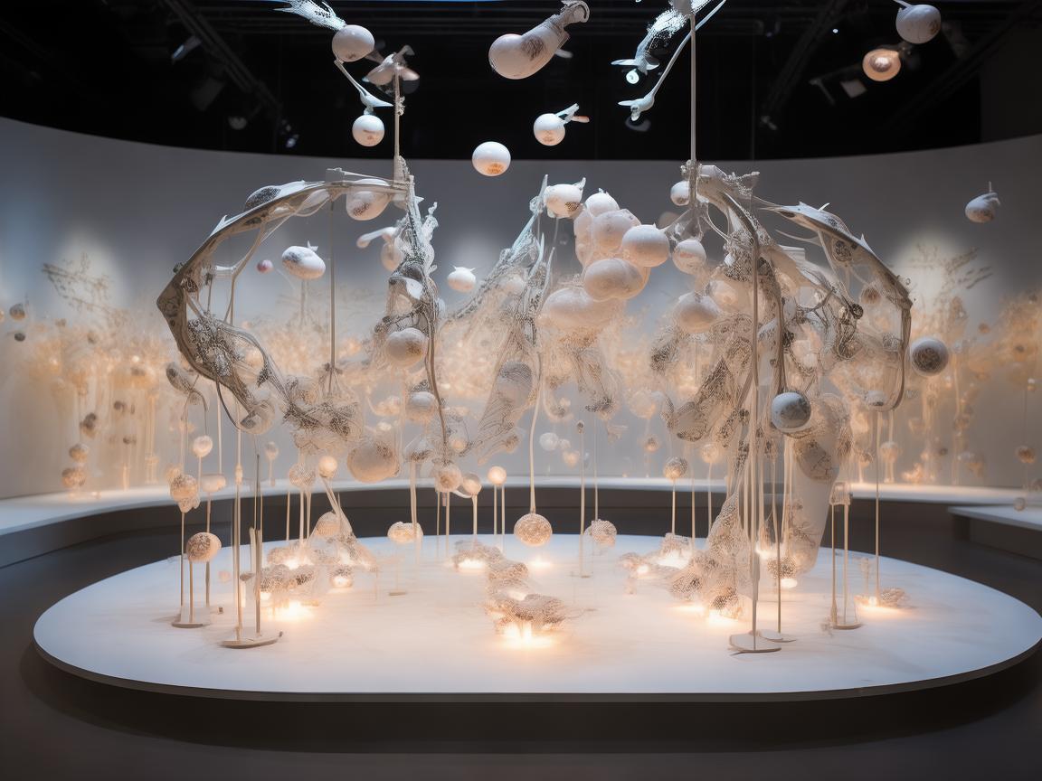 无人机电动机组助力艺术展新体验