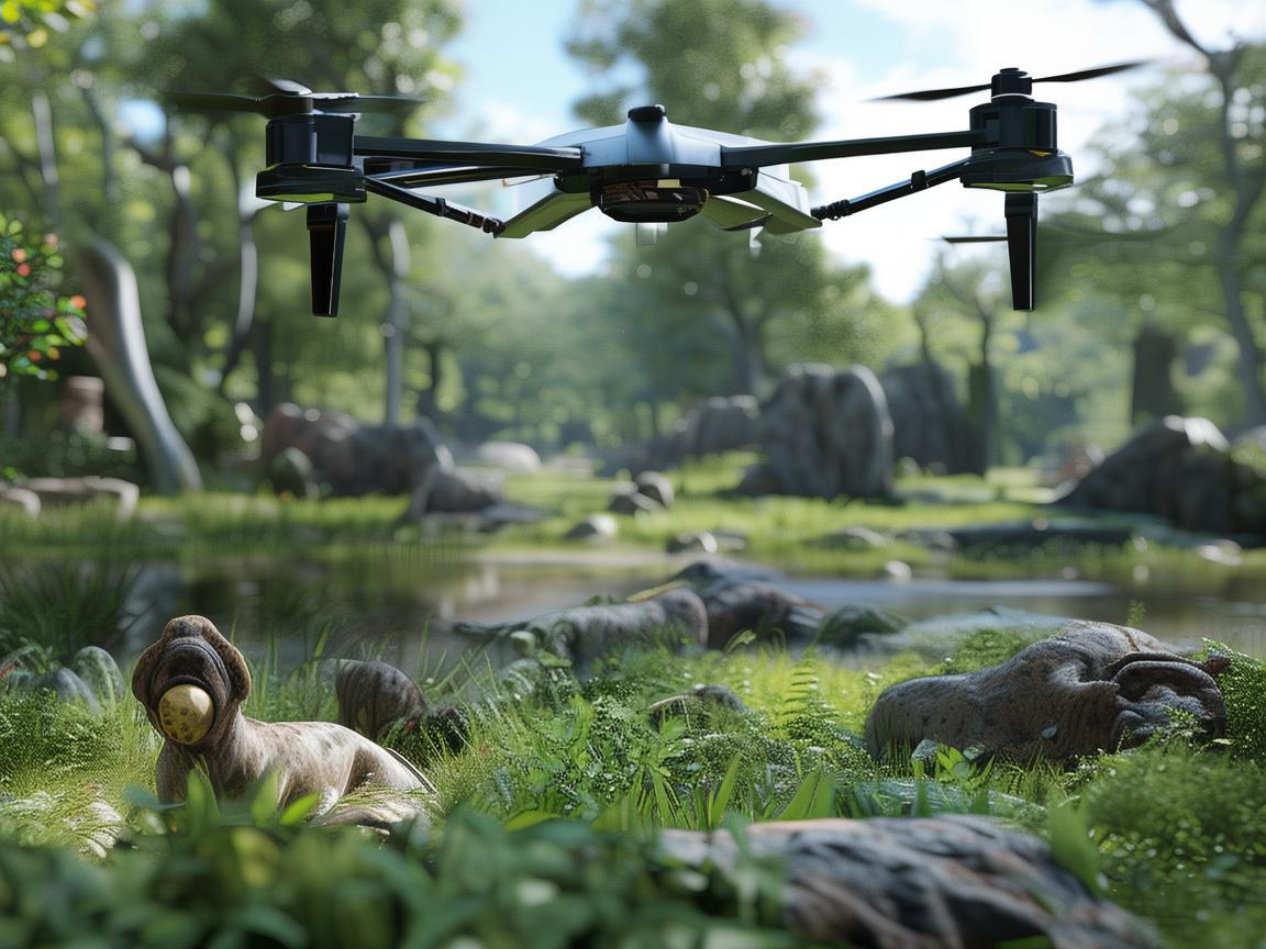 无人机助力动物园智能监控