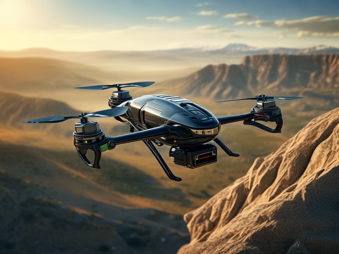 无人机电动机组助力地质学探索