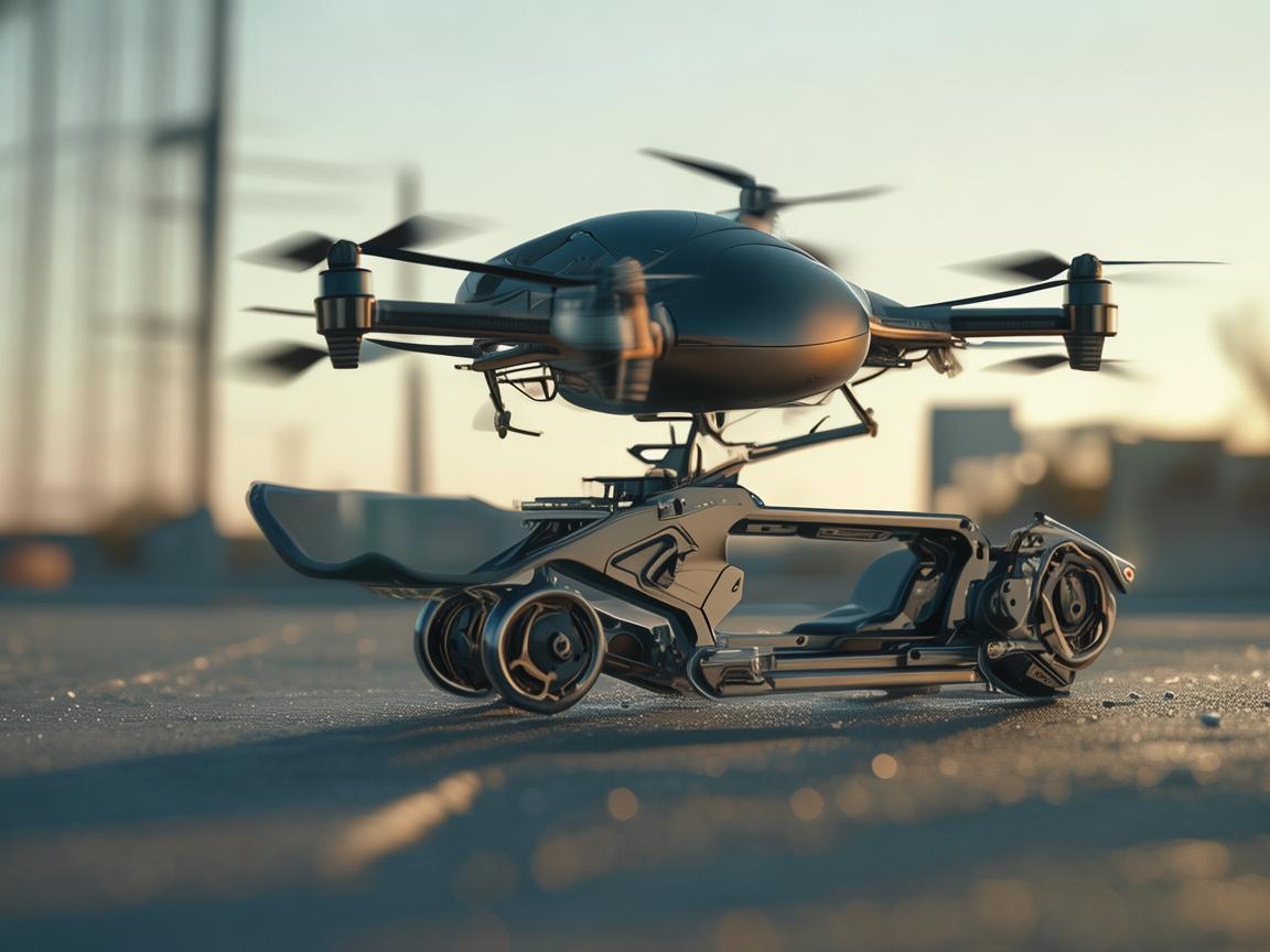 无人机电动机组与滑板车的奇妙结合