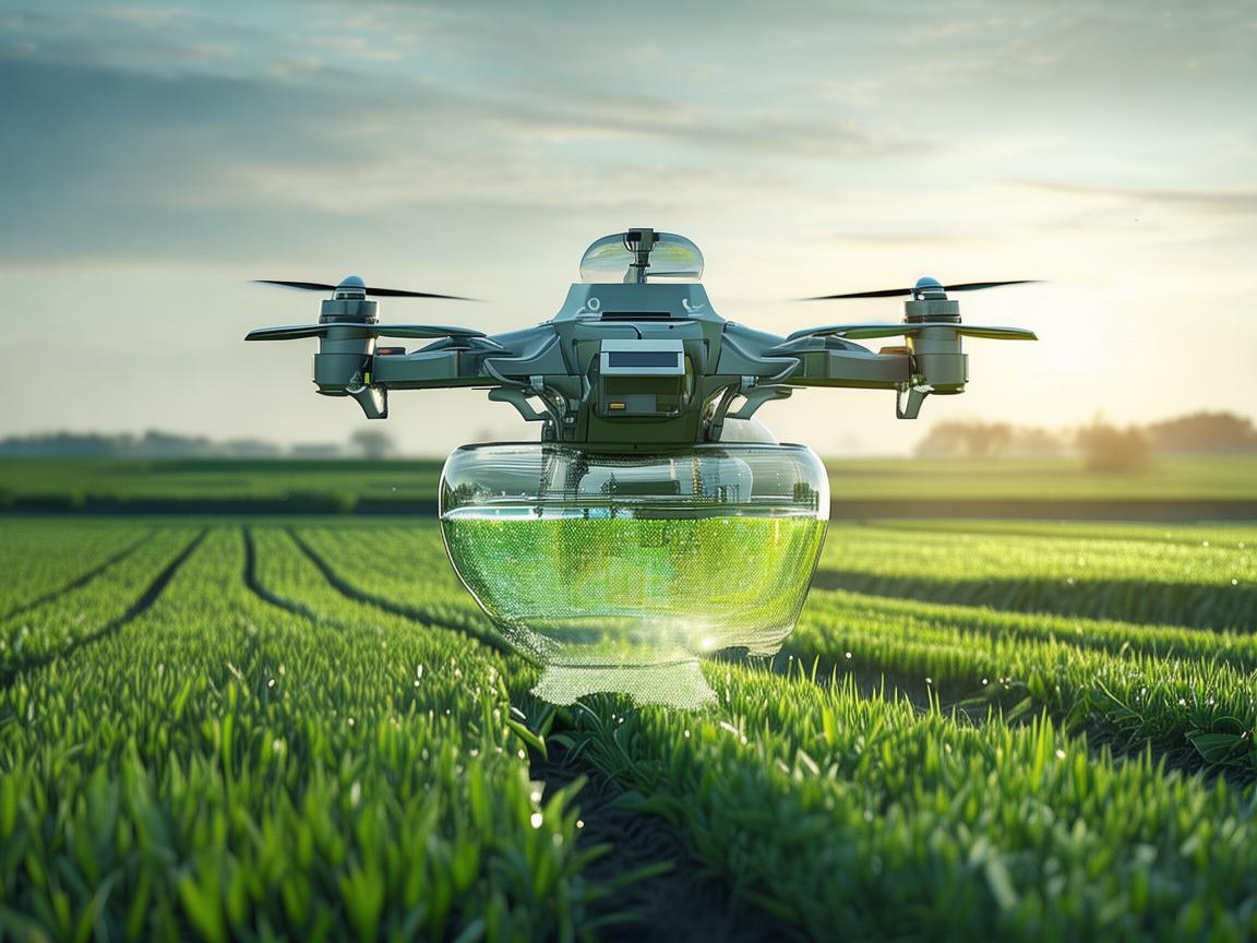 无人机搭载植物营养液助力农业新发展