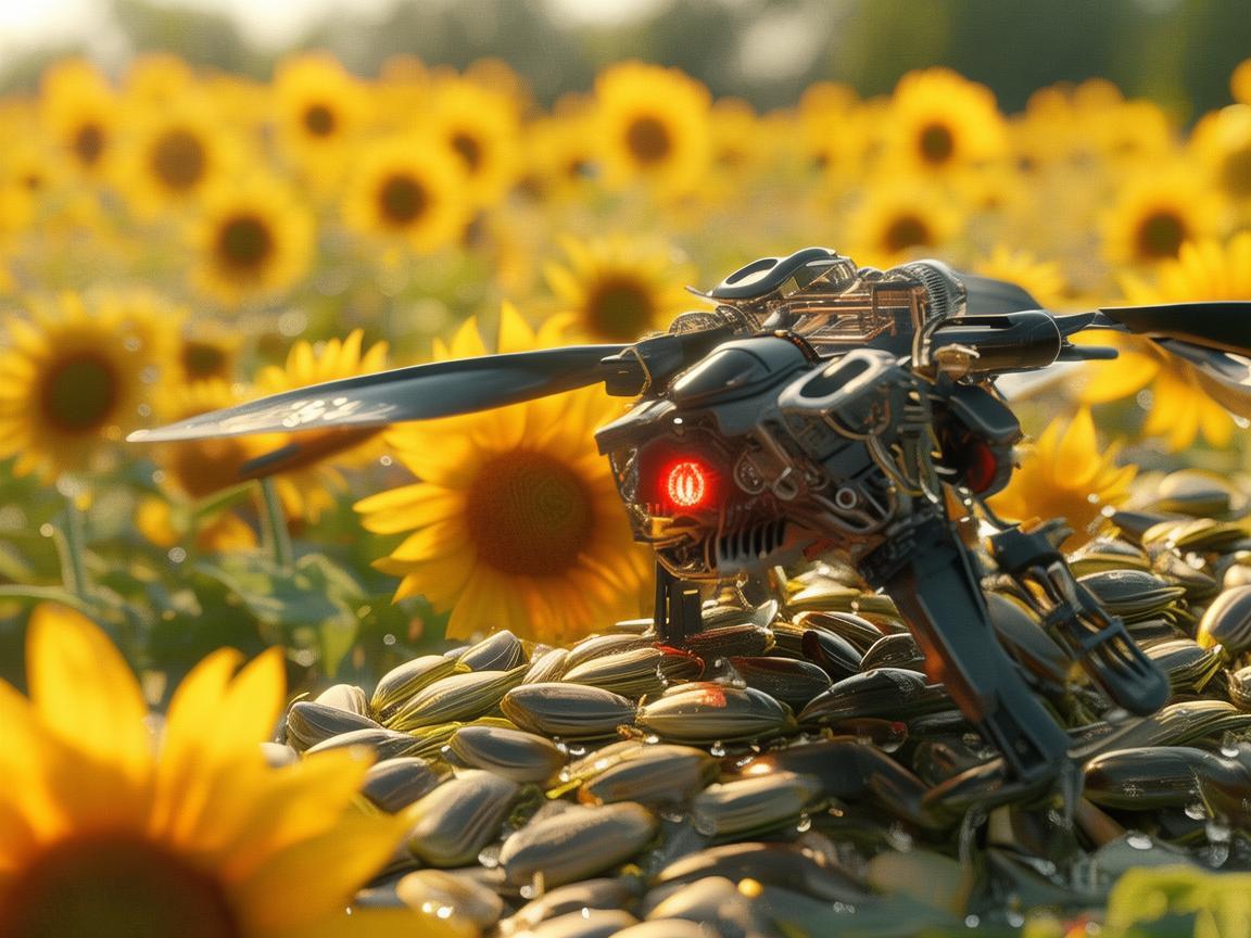 葵花籽助力无人机电动机组高效运行