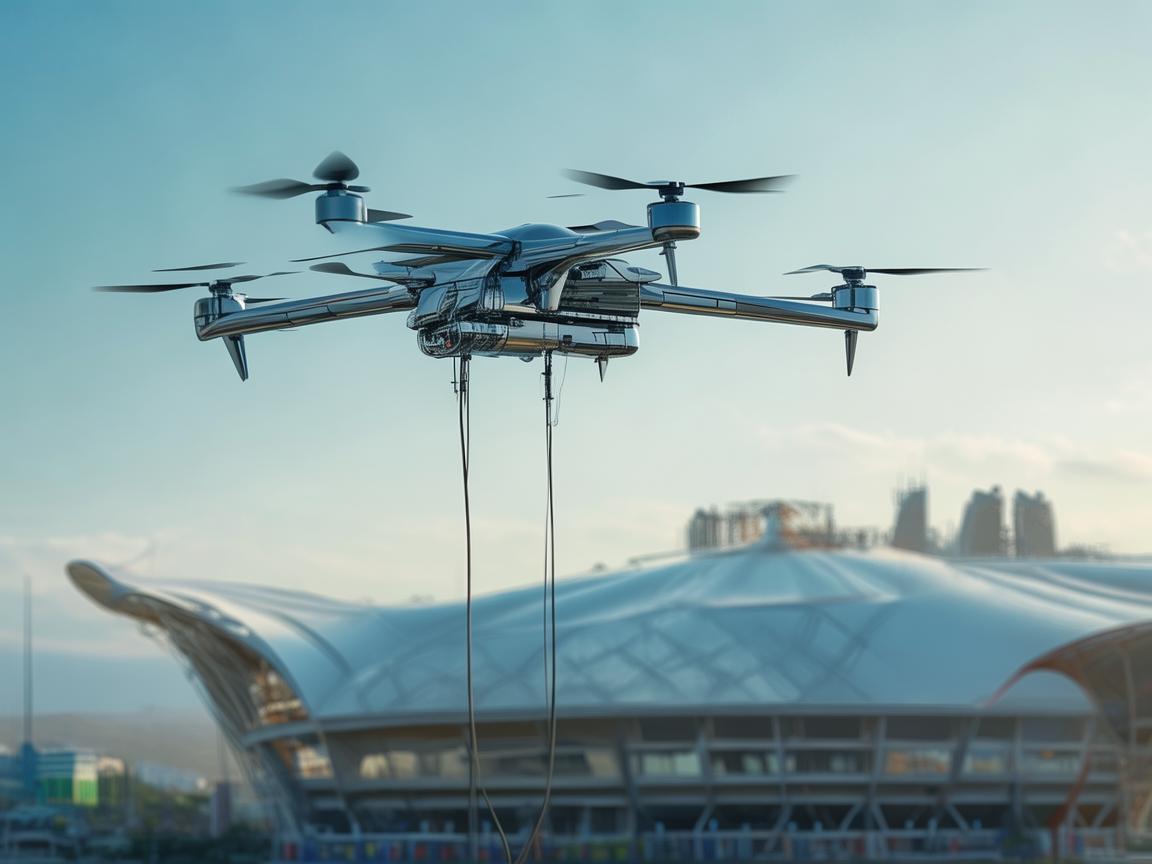 亚运上空的无人机电力引擎