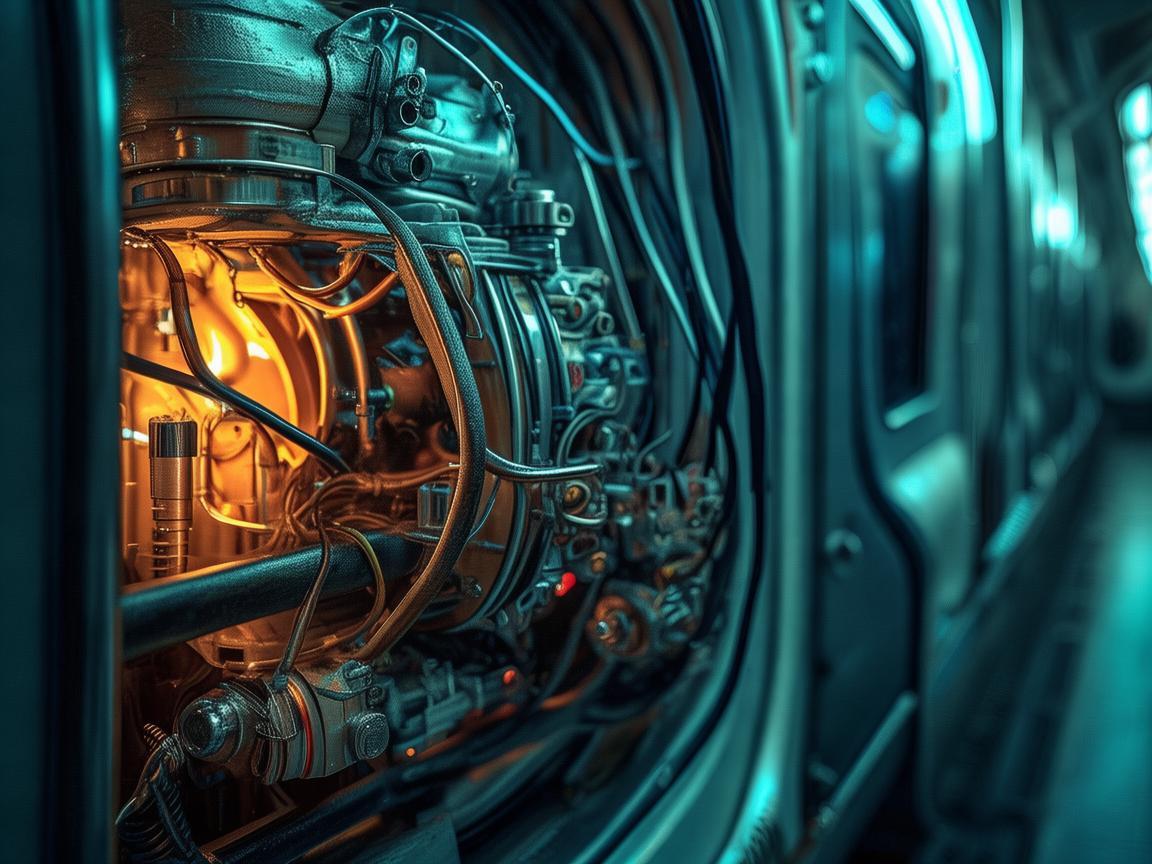 地铁车厢中的无人机电动机组探秘