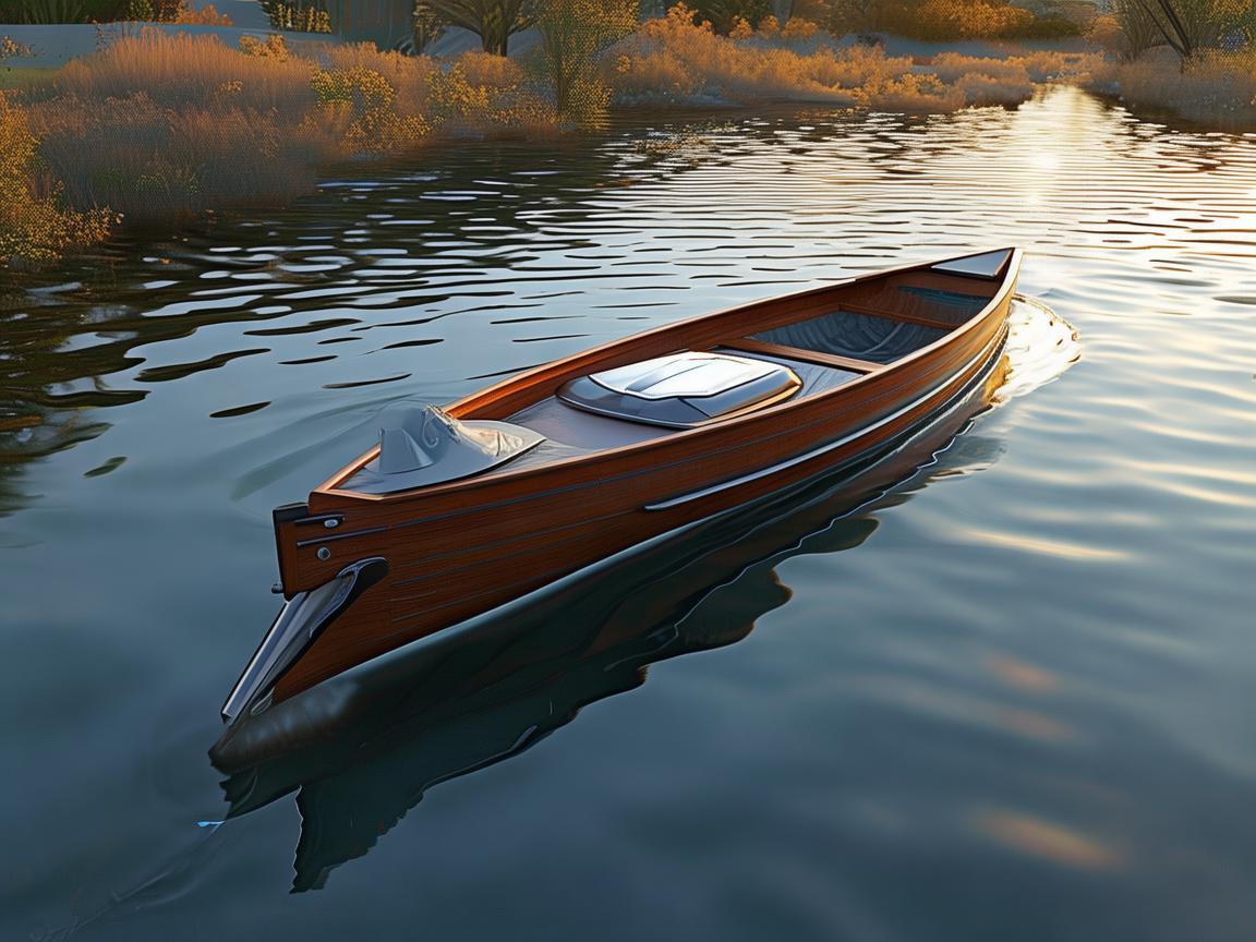 划艇与无人机电动机组的奇妙结合