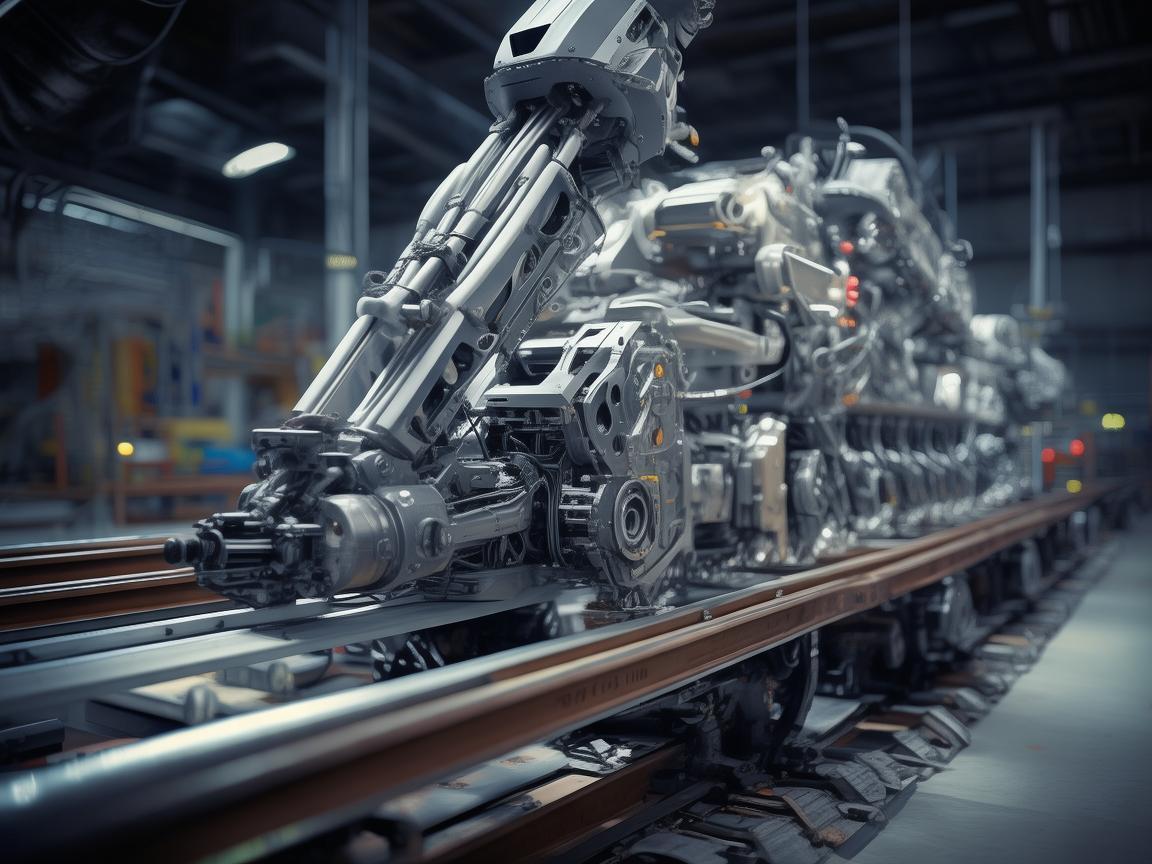 无人机电动机组助力铺轨机创新升级