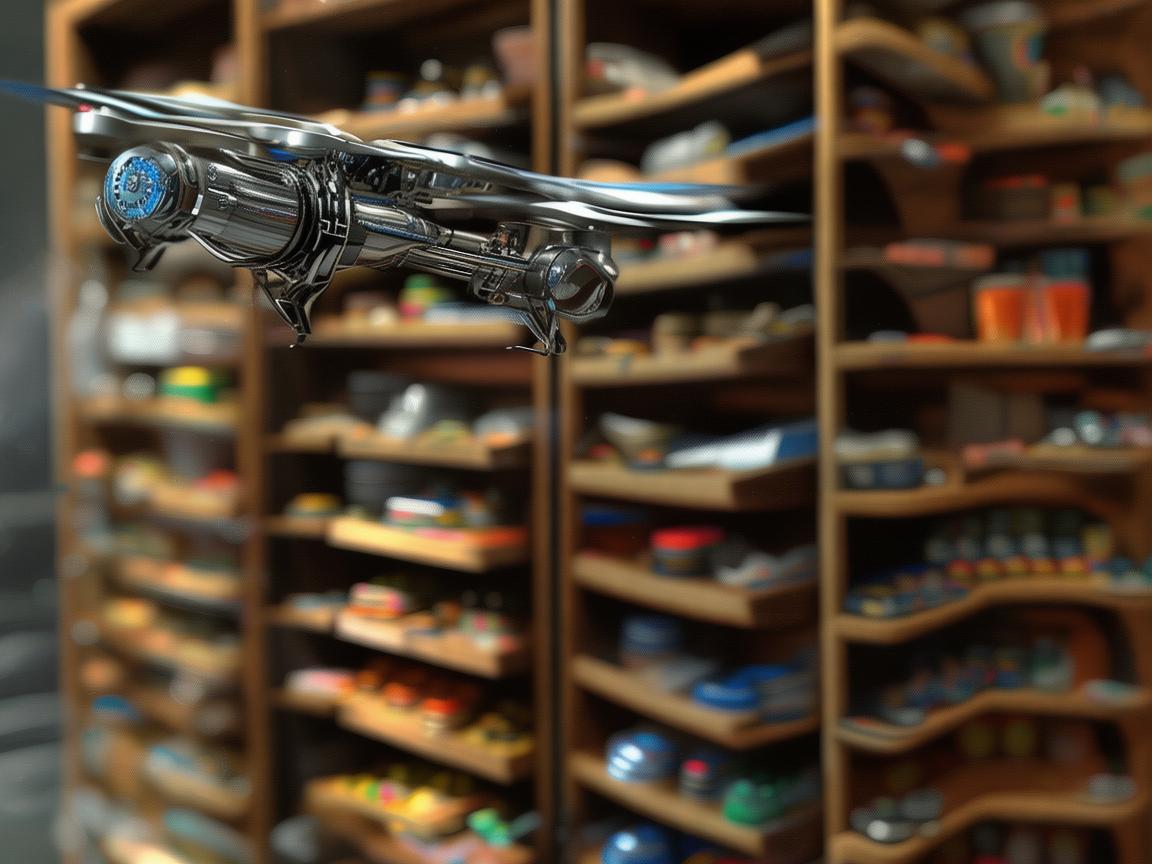 无人机电动机组与多层储物柜的关联